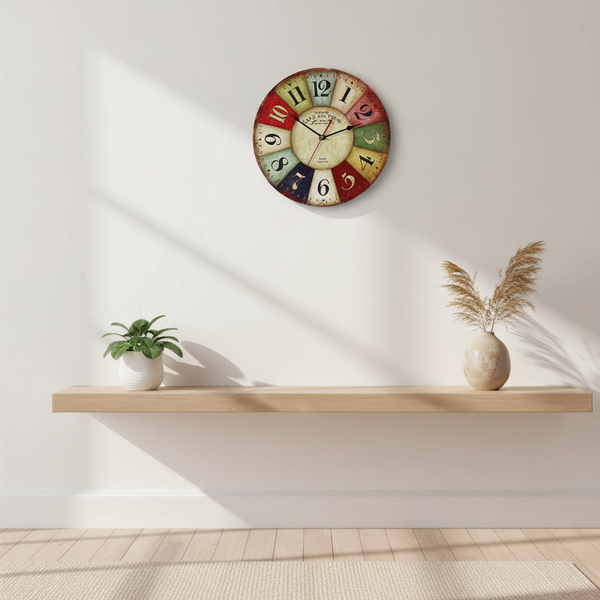 Reloj de Pared Silencioso Nórdico