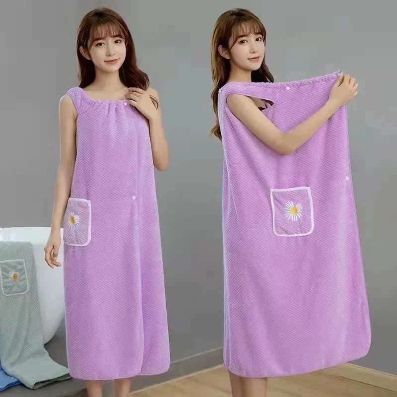 Toalla-Bata de Secado Ultrarrápido HydroHug