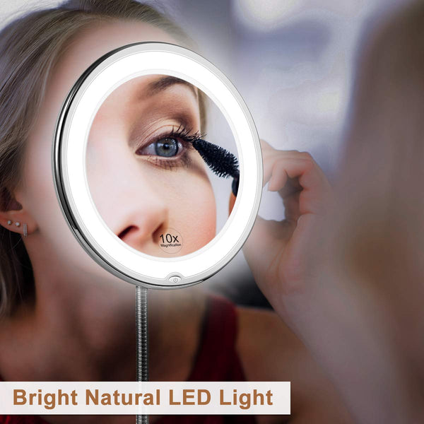 Espejo de Aumento con Luz LED