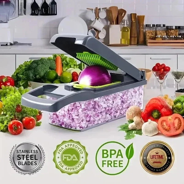 Picador de Verduras Multifunción 16 en 1